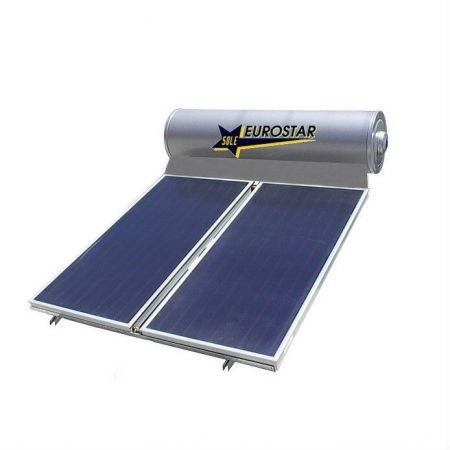 Sole Eurostar Eco 200lt -2-S150 / 2 Επιλεκτικοί συλλέκτες 1.50m² 3πλης ενέργειας